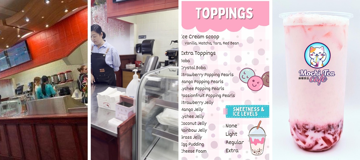 Mochi Tea Cafe (Boba Tea, Ice Cream & Cakes) Menu